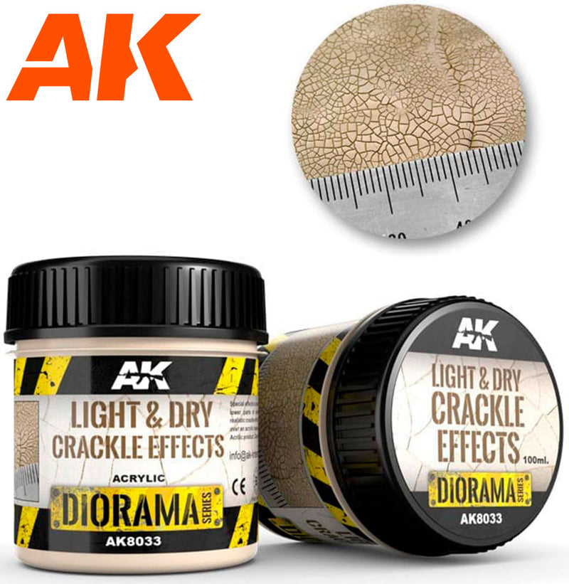 AK Diorama Crackle Effects - Light & Dry (AK8033)