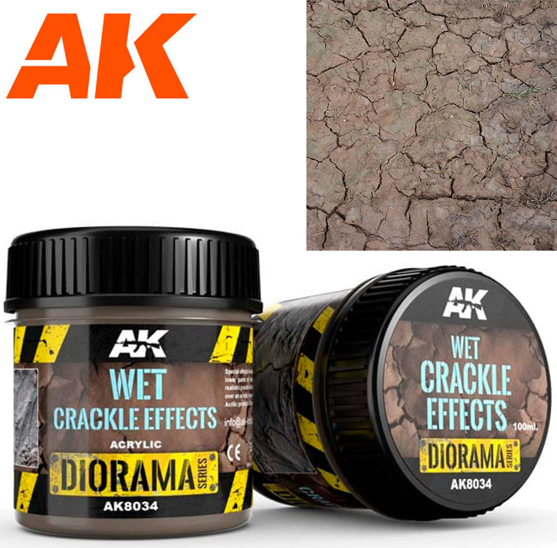 AK Diorama Crackle Effects - Wet (AK8034)