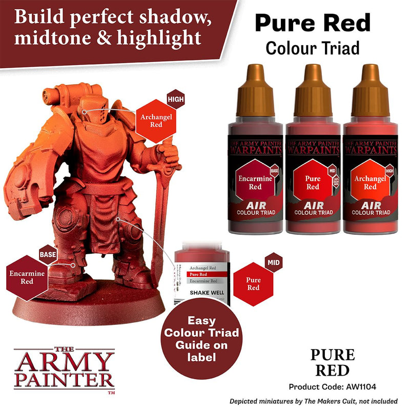 Warpaints Air: Pure Red ( AW1104 )