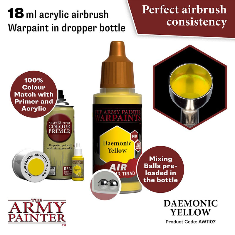 Warpaints Air: Daemonic Yellow ( AW1107 )