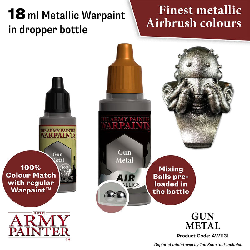 Warpaints Air Metallics: Gun Metal ( AW1131 )