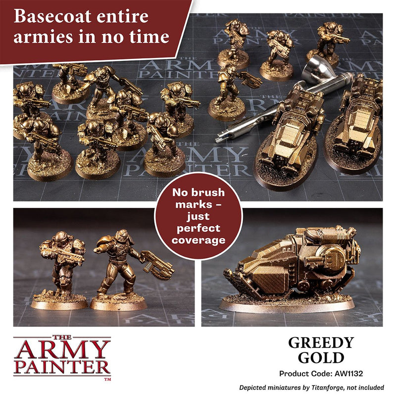 Warpaints Air Metallics: Greedy Gold ( AW1132 )