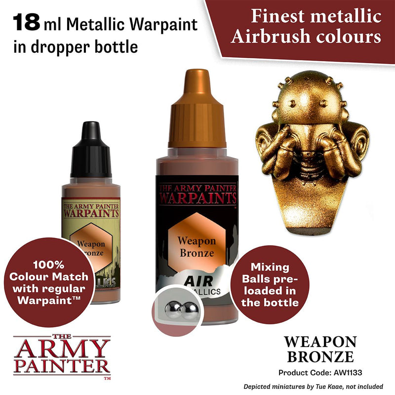 Warpaints Air Metallics: Weapon Bronze ( AW1133 )