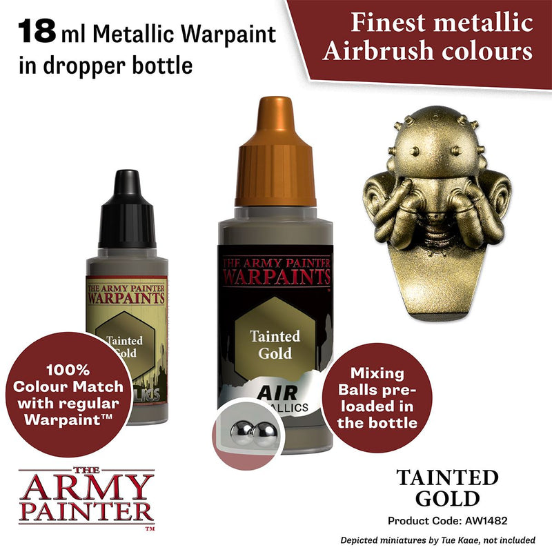 Warpaints Air Metallics: Tainted Gold ( AW1482 )