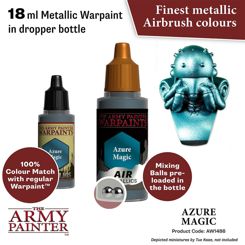 Warpaints Air Metallics: Azure Magic ( AW1486 )