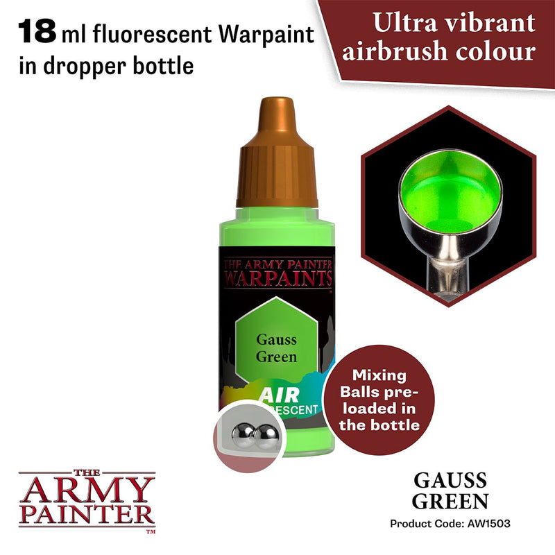 Warpaints Air Fluo: Gauss Green ( AW1503 )