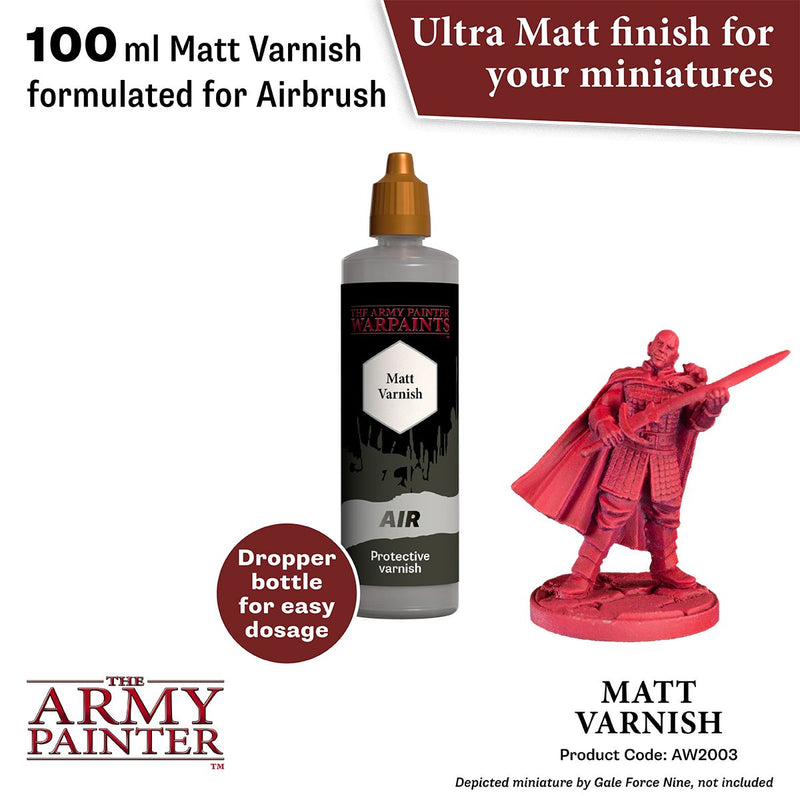 Warpaints Air Varnish: Anti-Shine Matt Varnish ( AW2003 )