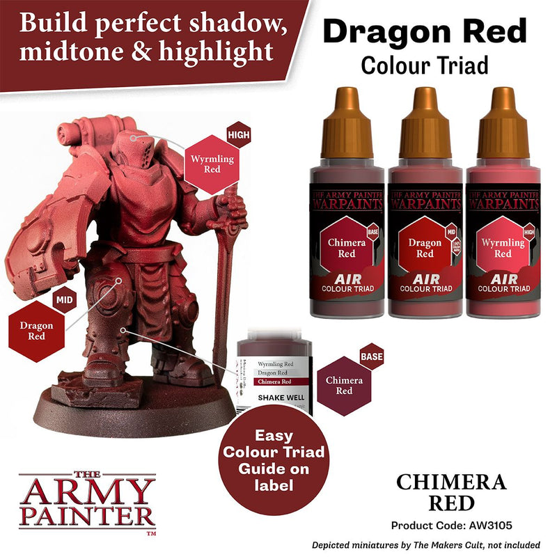 Warpaints Air: Chimera Red ( AW3105 )