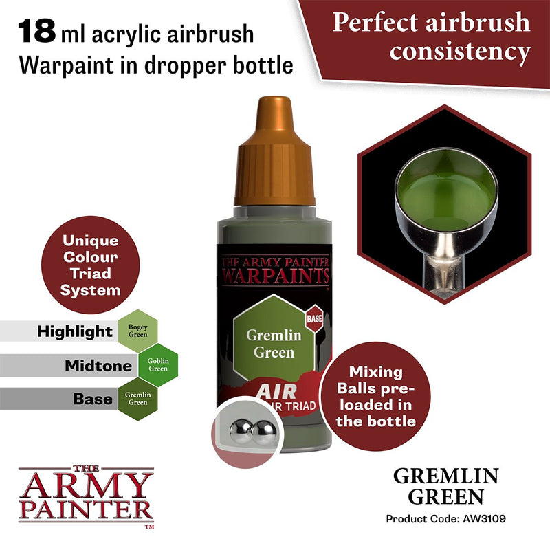 Warpaints Air: Gremlin Green ( AW3109 )