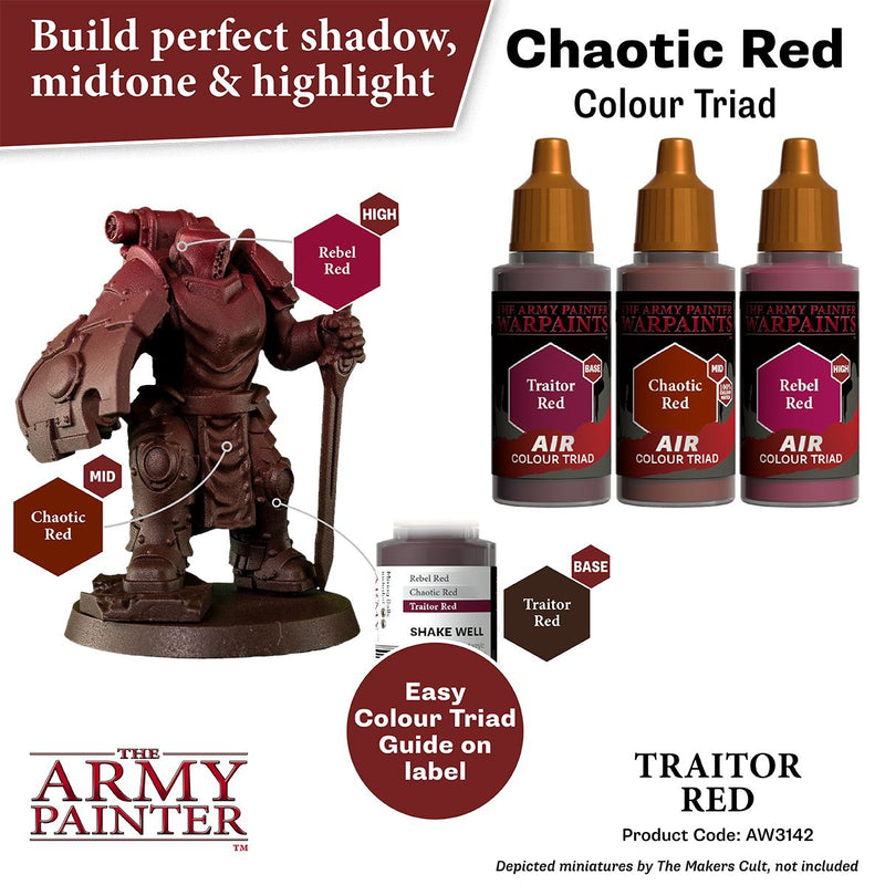 Warpaints Air: Traitor Red ( AW3142 )