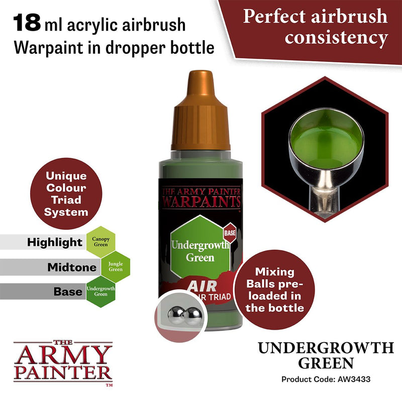 Warpaints Air: Undergrowth Green ( AW3433 )