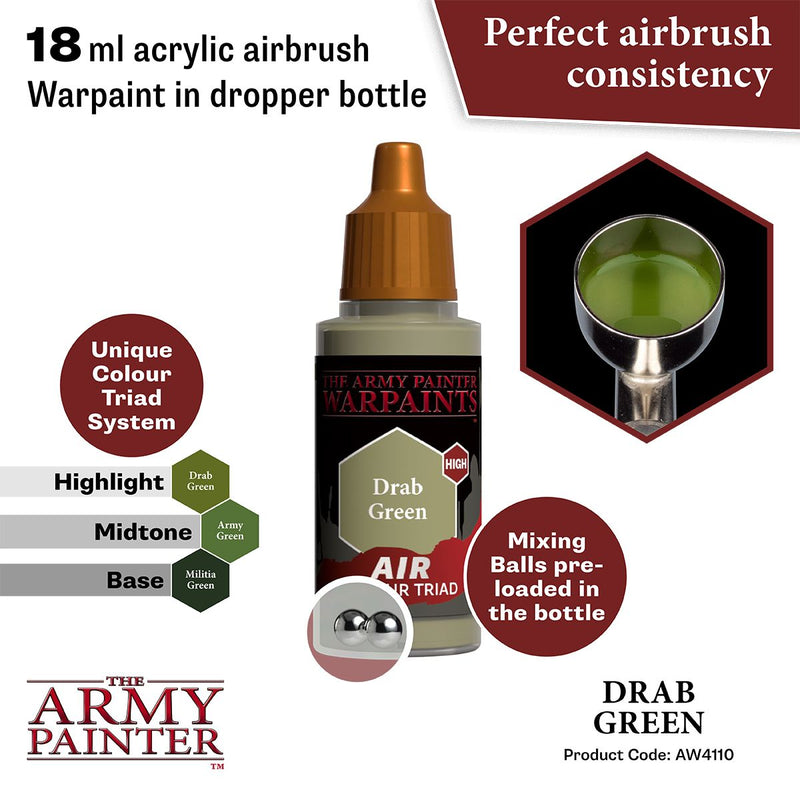 Warpaints Air: Drab Green ( AW4110 )