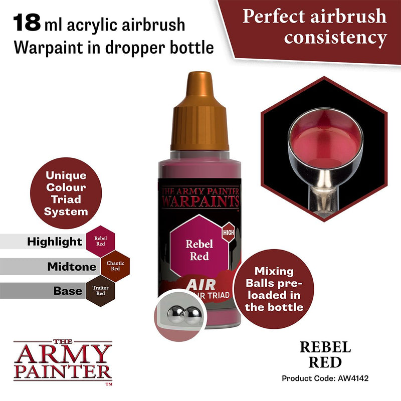 Warpaints Air: Rebel Red ( AW4142 )