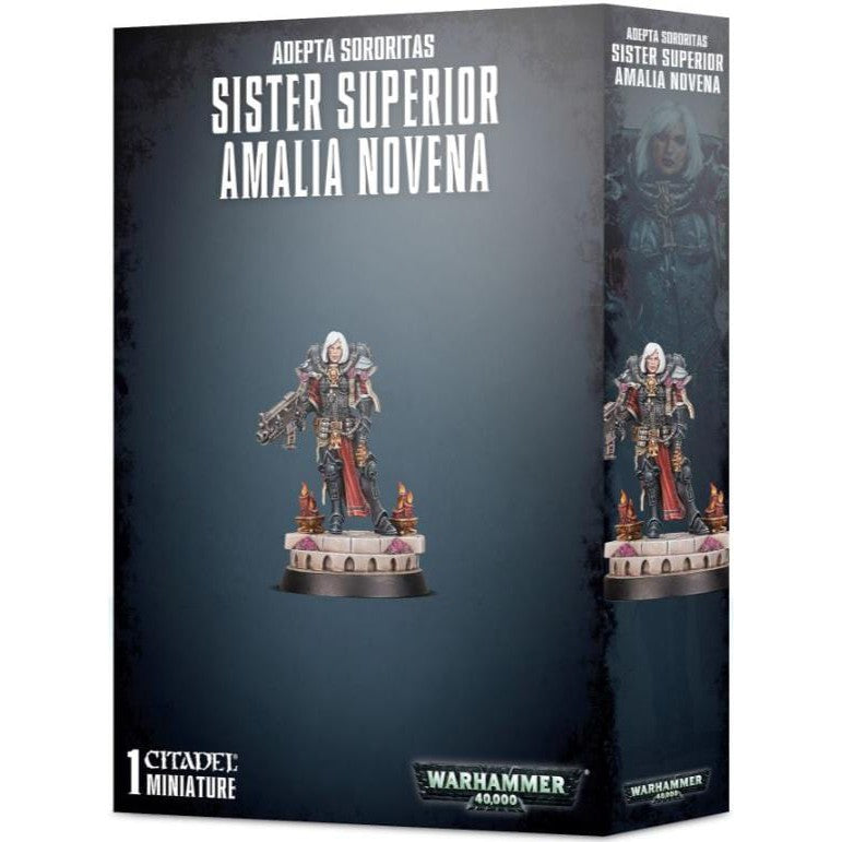 Adepta Sororitas Sister Superior Amalia Novena ( 52-14-W ) - Used