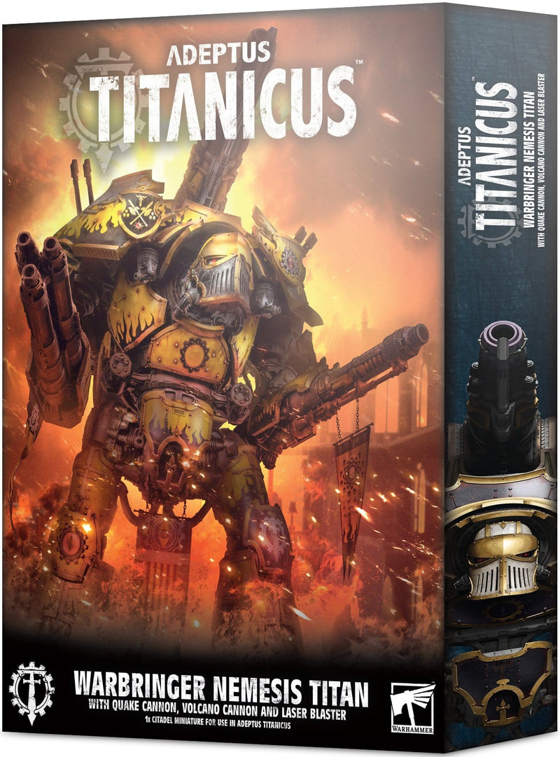 Adeptus Titanicus: Warbringer Nemesis Titan with Quake Cannon ( 400-34 )