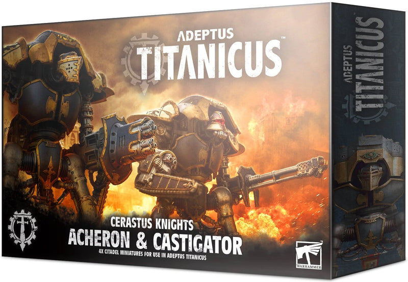 Adeptus Titanicus: Cerastus Knights Acheron and Castigator ( 400-37 ) - Used