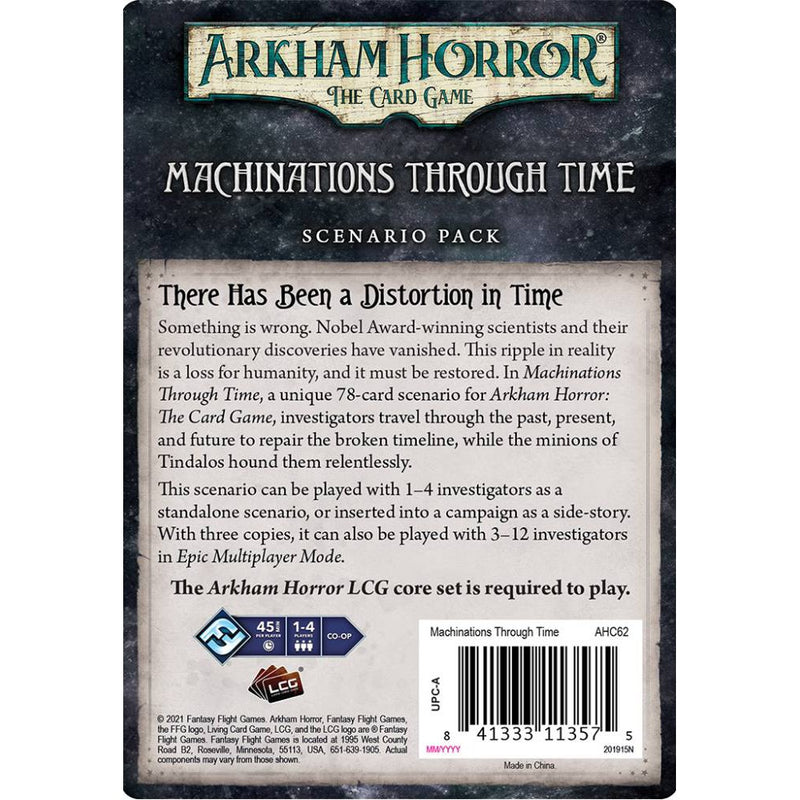 Arkham Horror LCG - Machinations Through Time Scenario Pack