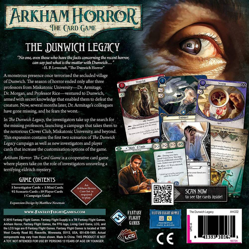 Arkham Horror LCG - The Dunwich Legacy: Investigator Expansion