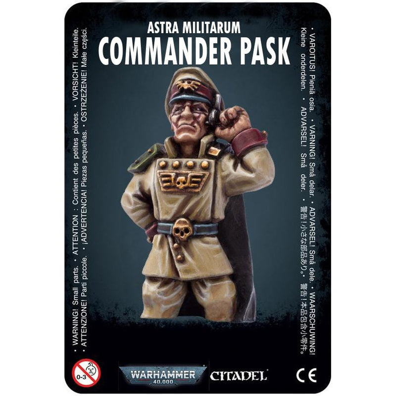 Astra Militarum Knight Commander Pask (Metal) ( 5276-MW )