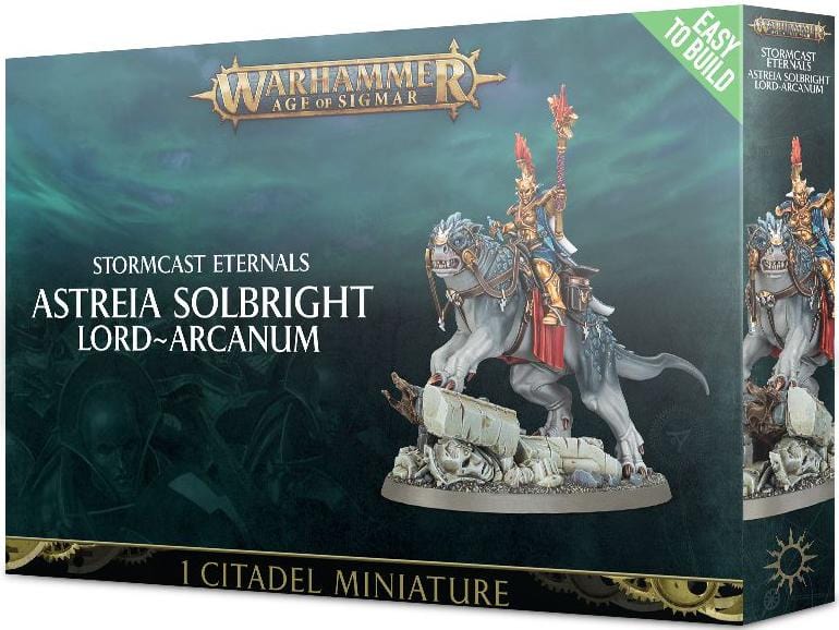 Stormcast Eternals Easy to Build Astreia Solbright Lord-Arcanum ( 71-12-N )