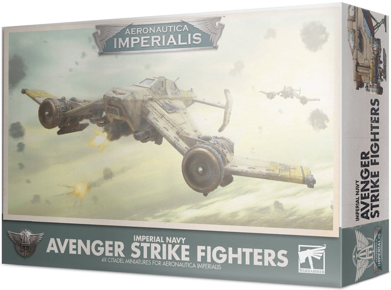Aeronautica Imperialis: Imperial Navy Avenger Strike Fighters ( 500-34 ) - Used