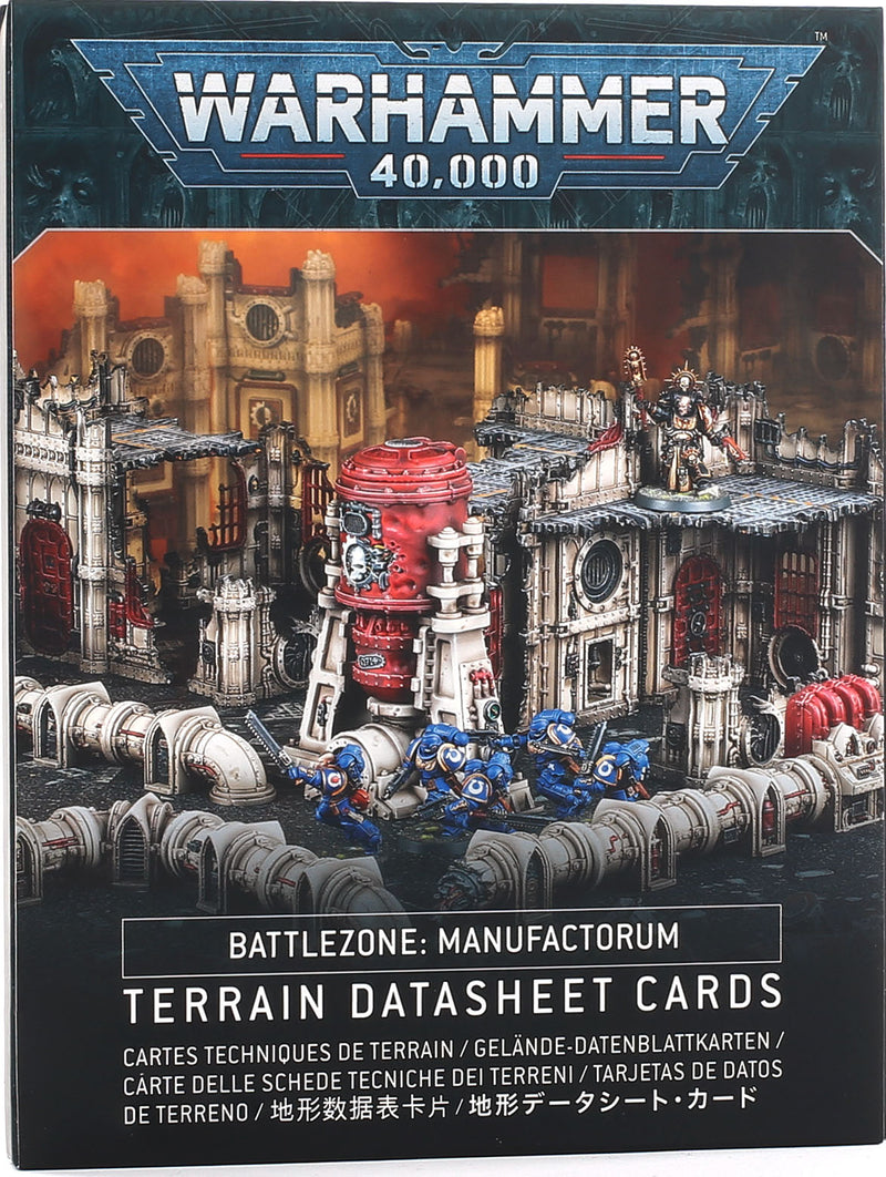 Battlezone Manufactorum: Datasheet Cards ( 40-14 ) - Used