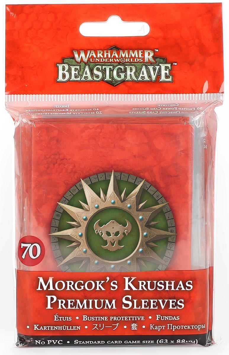 Beastgrave Sleeves: Morgok’s Krushas ( 110-90 )