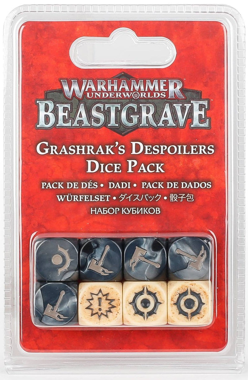 Beastgrave Dice Set: Grashrak's Despoilers ( 110-65-N ) - Used
