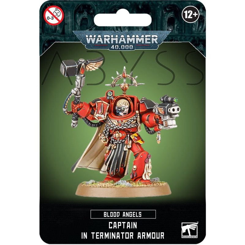 Blood Angels Captain in Terminator Armour ( 41-16-W )