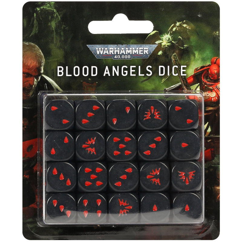 Blood Angels Dice Set ( 41-45 ) - Used