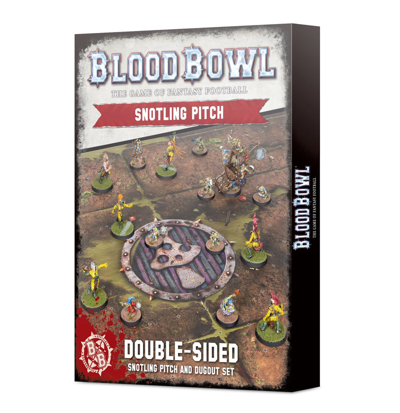Blood Bowl Pitch - Snotling Pitch & Dugouts ( 202-03-N ) - Used