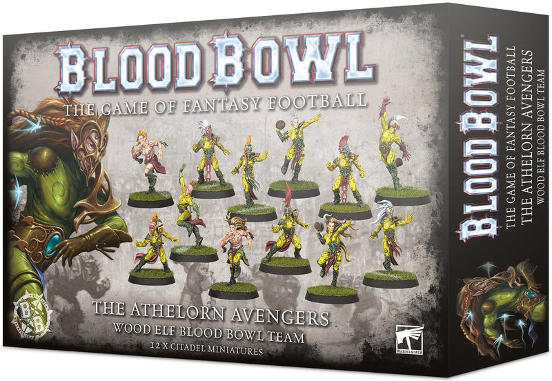 Blood Bowl Team - The Athelorn Avengers : Wood Elf ( 200-66 ) - Used