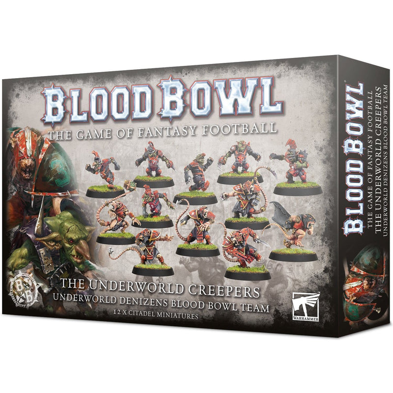 Blood Bowl Team - The Underworld Creepers Team ( 202-04-N ) - Used