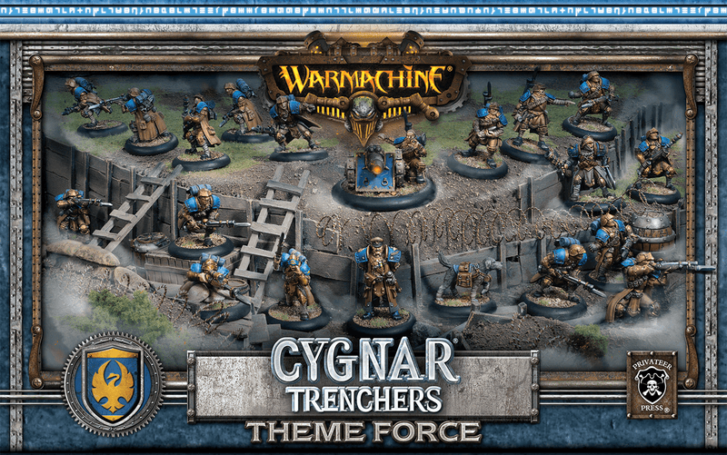 Cygnar Trenchers Theme Force - pip31901