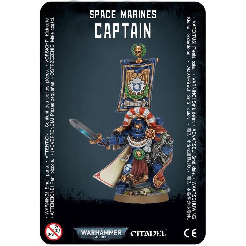 Space Marines Captain ( 48-39-W ) - Used