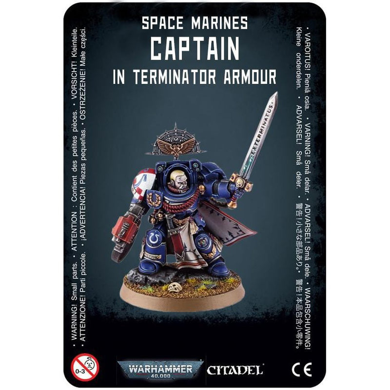 Space Marines Captain in Terminator Armour ( 48-01-ST ) - Used