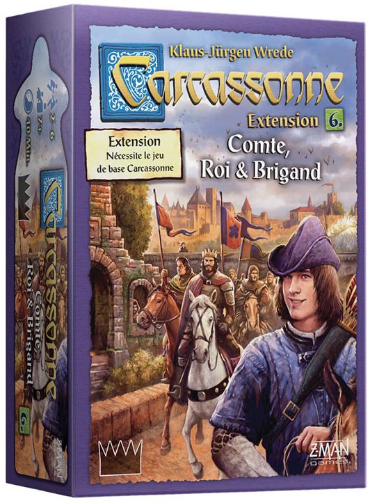 Carcassonne: Exp 6 - Compte, Roi & Brigand