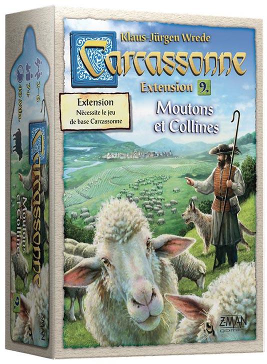 Carcassonne: Exp 9 - Hills & Sheep