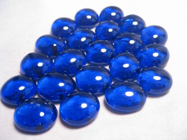 Glass Stone Counter 20+ Cobalt Blue - CHX01126