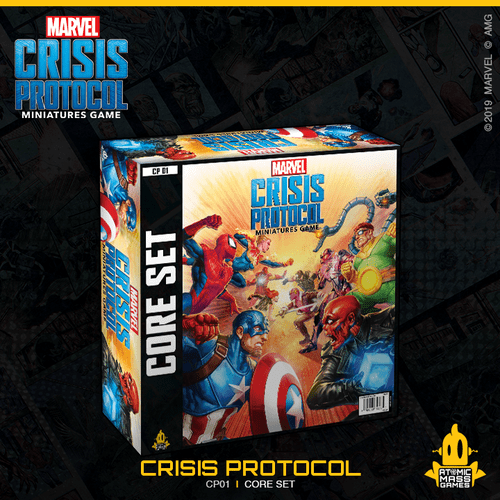 Marvel Crisis Protocol - Core Set ( CP01 ) - Used
