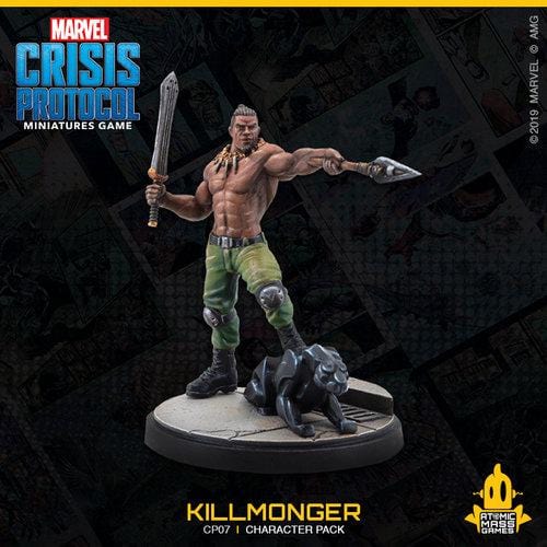 Marvel Crisis Protocol - Black Panther & Killmonger ( CP07 )