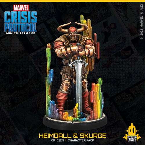 Marvel Crisis Protocol - Heimdall & Skurge ( CP102 )