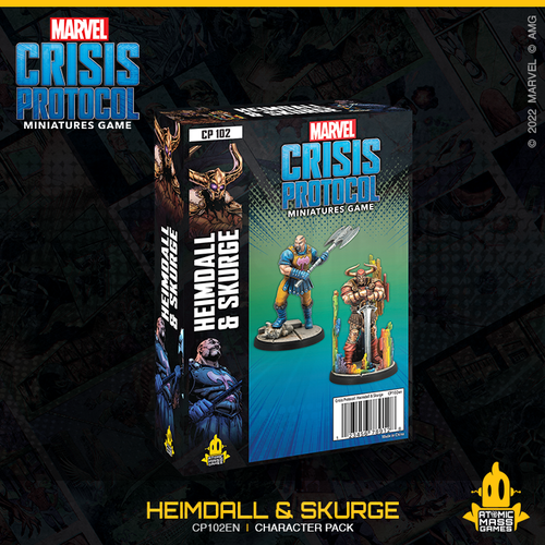 Marvel Crisis Protocol - Heimdall & Skurge ( CP102 )
