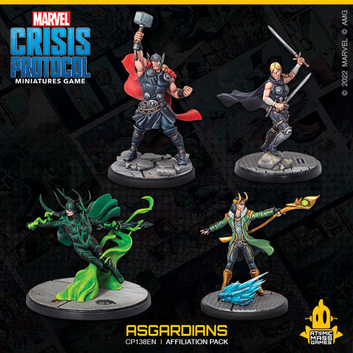Marvel Crisis Protocol - Asgardians Affiliation Pack ( CP138 )