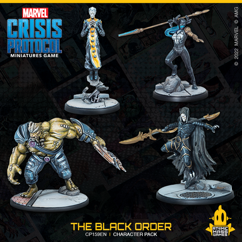 Marvel Crisis Protocol - Black Order Affiliation Pack ( CP159 )