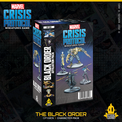 Marvel Crisis Protocol - Black Order Affiliation Pack ( CP159 )