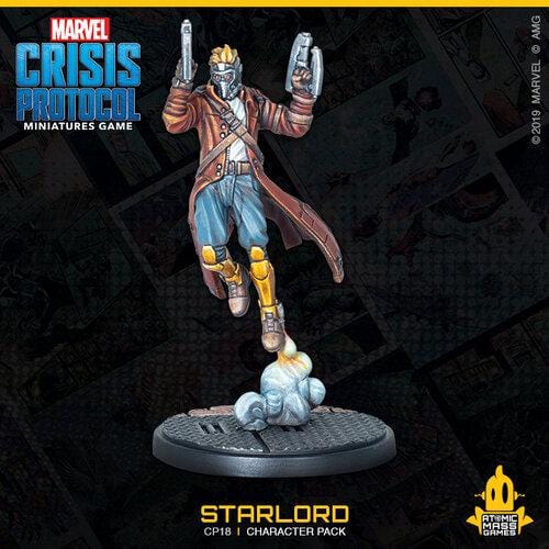 Marvel Crisis Protocol - Star-Lord ( CP18 ) - Used