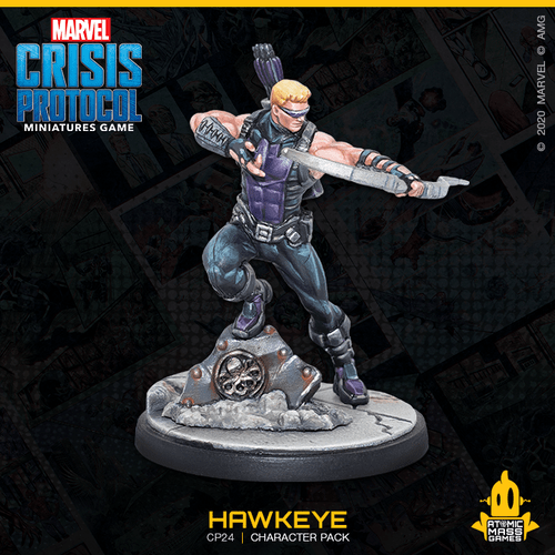 Marvel Crisis Protocol - Hawkeye & Black Widow ( CP24 )