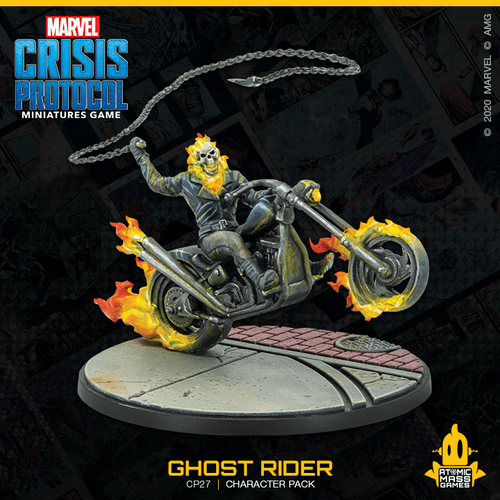 Marvel Crisis Protocol - Ghost Rider ( CP27 ) - Used
