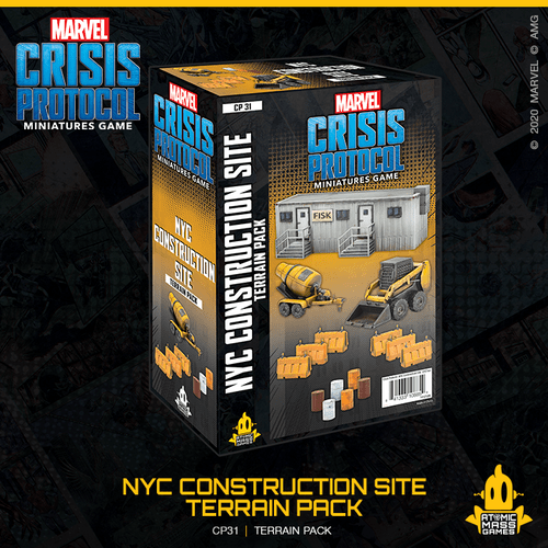 Marvel Crisis Protocol - Terrain Pack: NYC Construction Site ( CP31 )